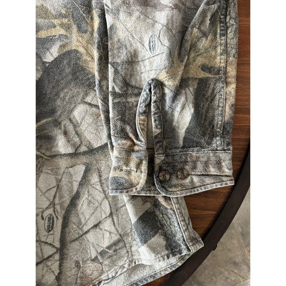 Woolrich, Realtree Camo, Heavy Mens Shirt, Lined, Weight 1.95lbs 100% Cotton - Picture 4 of 16